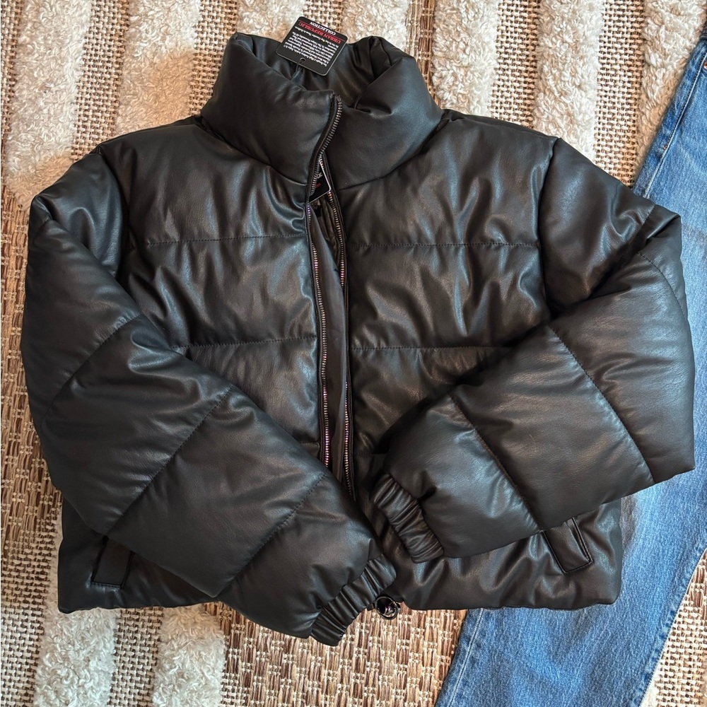 Urban Republic Black Leather Jacket